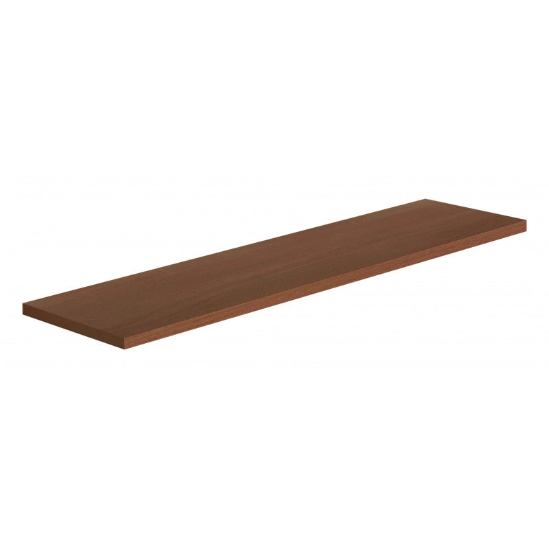 Mensola da Muro, Scaffale Legno, Mensola da Parete, Ciliegio, 96x23,7x2,3 cm - Smart