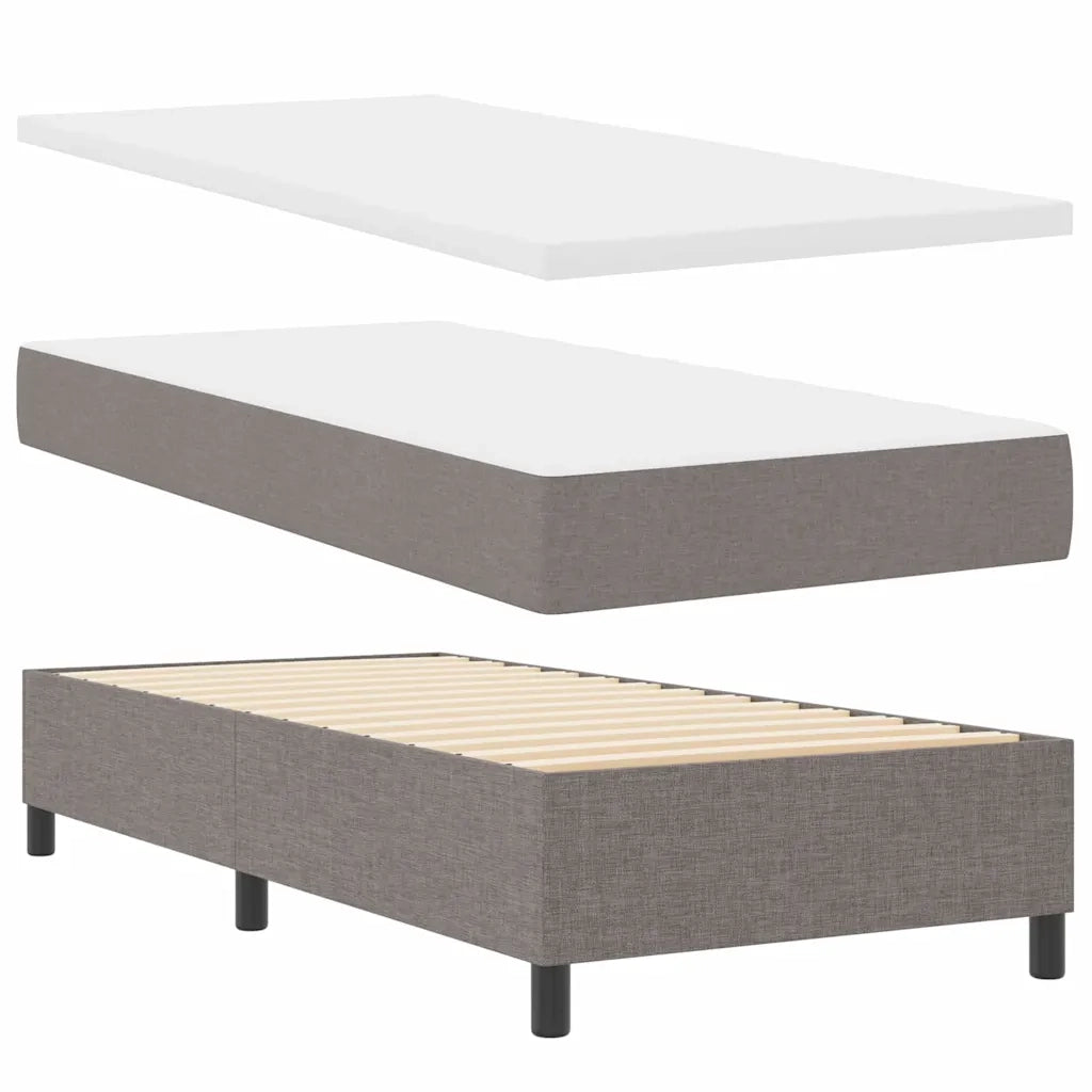 Letto a molle con testiera Talpa 80 x 200 cm Tessuto 3344027