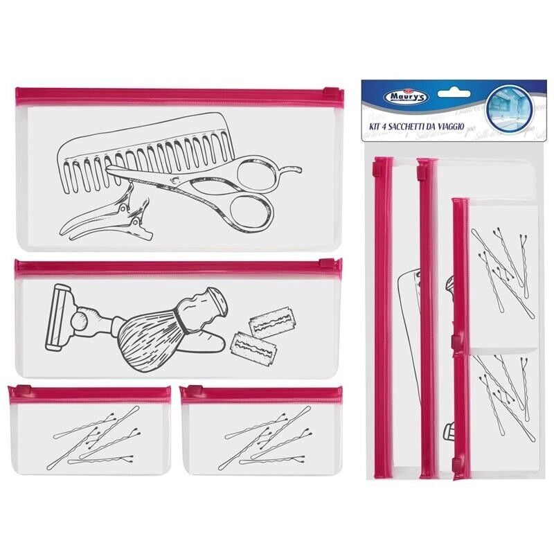 MAURY'S KIT 4 SACCHETTI DA VIAGGIO