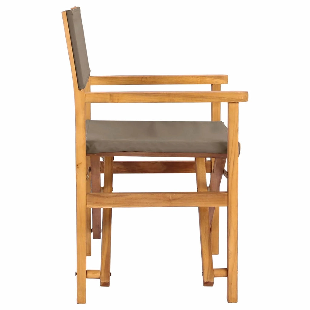 Sedia da Giardino | Sedia da pranzo Marrone e Tortora 56 x 54 x 87 cm