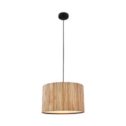 Lampadario Vintage Slama Metallo Nero 1 Luce E27
