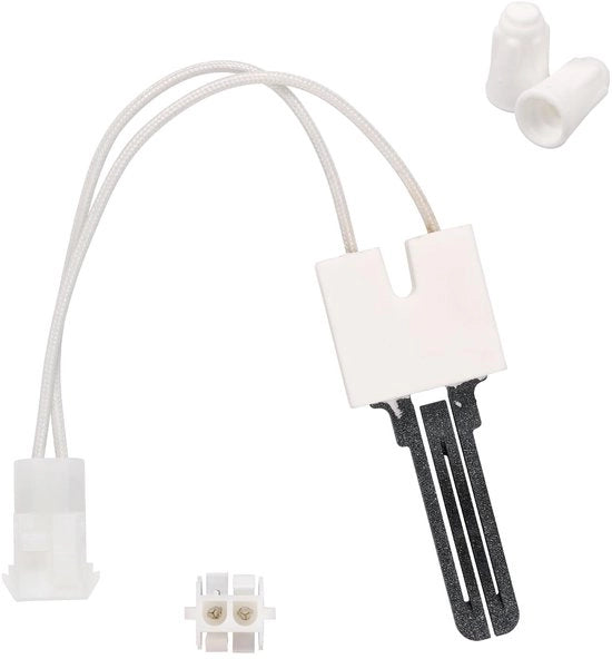 Ottimizzatore di Fiamma per Forni - Sostituzione - Superficie Calda - Ottimizzatore di Fiamma per Forni a Gas - Materiale Plastico/Ceramico - 25 cm - 1 Unita con 2 Viti - Ottimizzatore di Fiamma