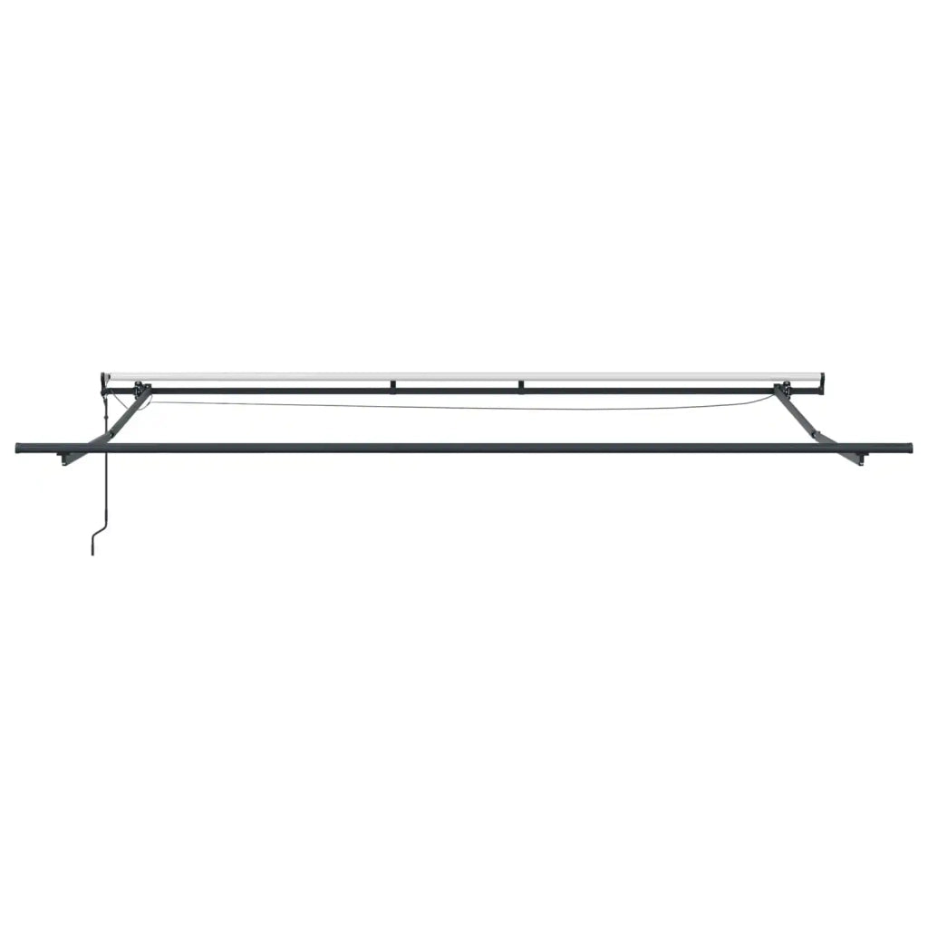 Tessuto per Tenda arancione e marrone 500 × 350 cm Poliestere 3331484