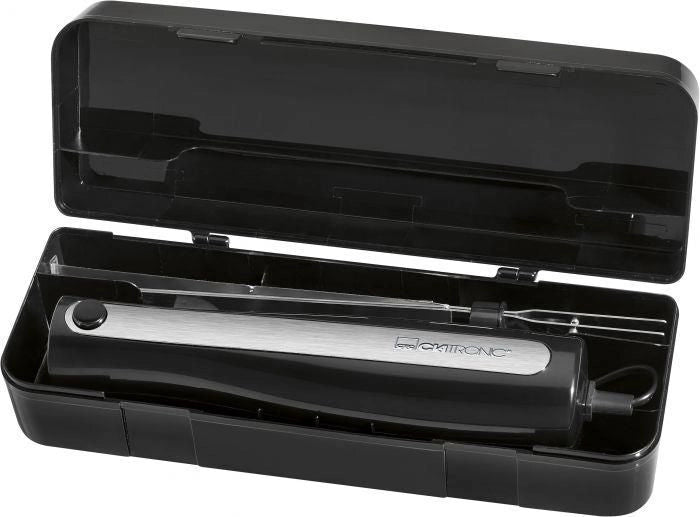 Clatronic EM 3702 coltello elettrico 120 W Nero, Argento