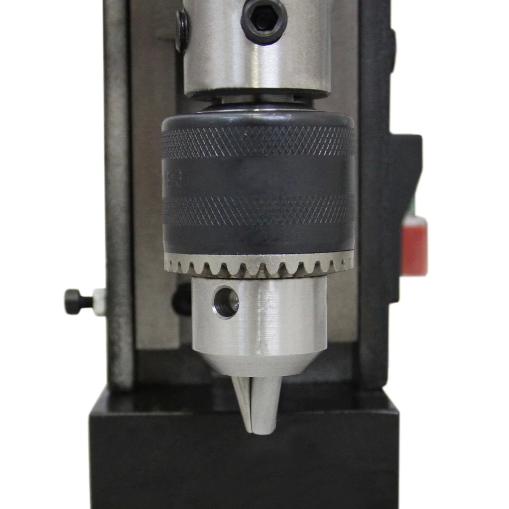 230V Base Magentica Trapano Colonna Diametro 35mm Adattatore Carotatrice Mandrino & Chiave