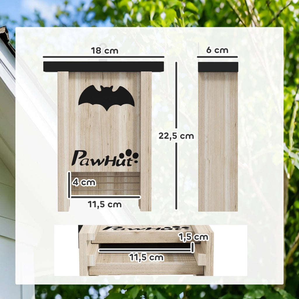 Set 3 Bat Box ¨C Minimal ¨C 18x6x22.5 cm