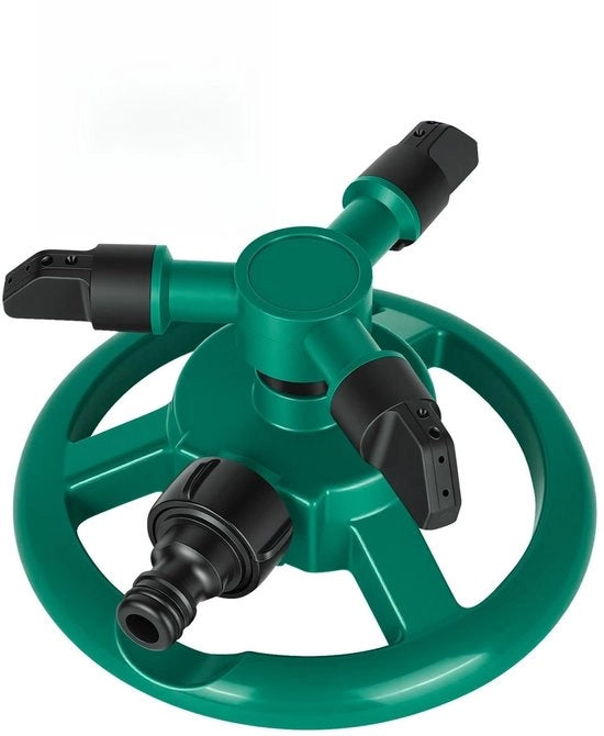 Sproeieraereo 360° Automatico Rotante Spremista - Spremista per Tubo da Giardino - Progetto a Risparmio d'Acqua - ABS Plastica - Adatto per Irrigazione di Piante da Giardino e Gazon.