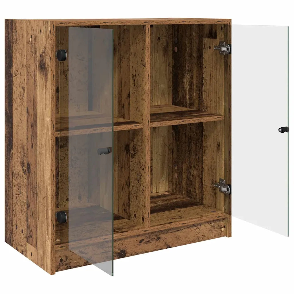 Mobile laterale Legno vecchio 68 x 37 x 75,5 cm 886246