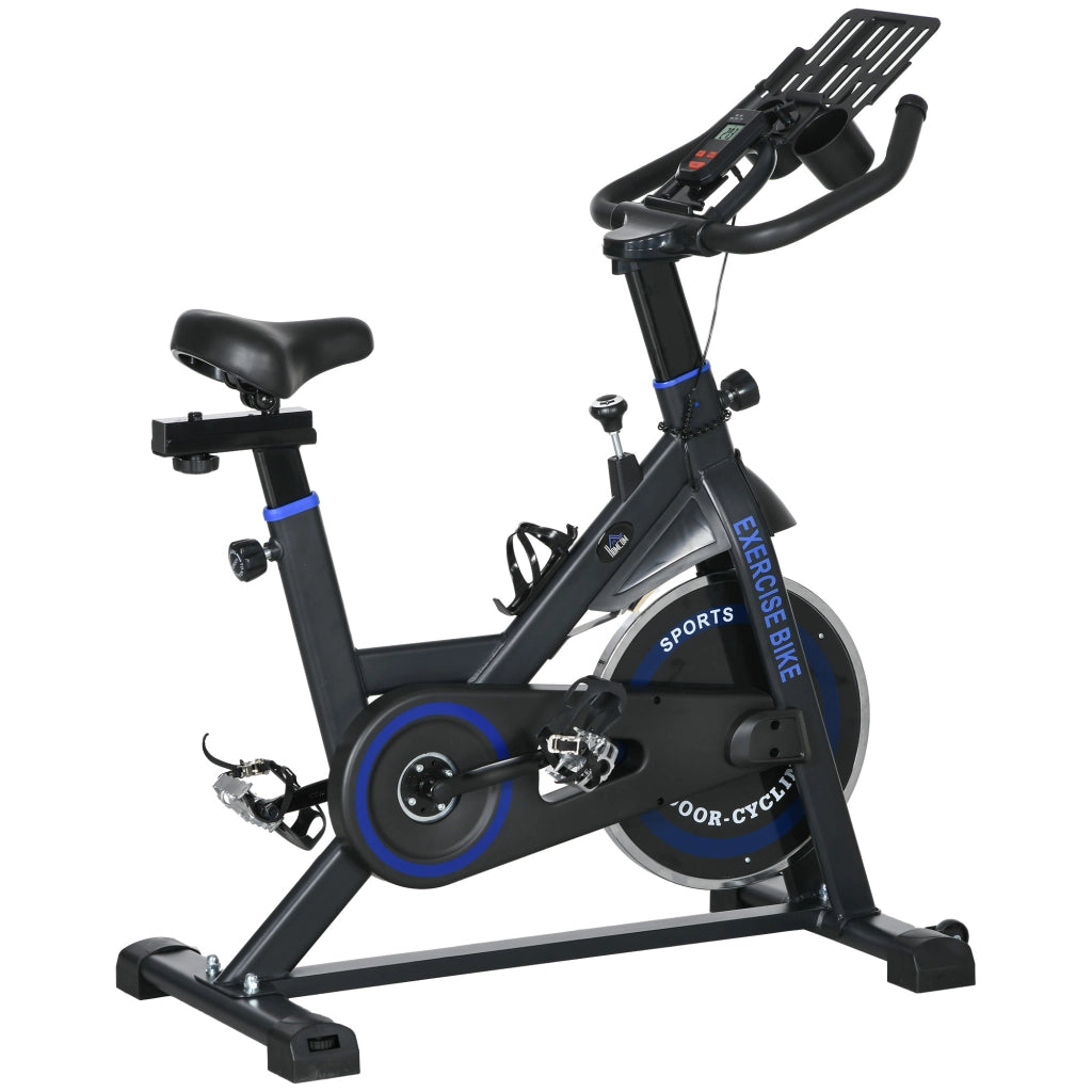 Bicicletta Statica con Resistenza Regolabile 8 kg ¨C Minimal ¨C Blu