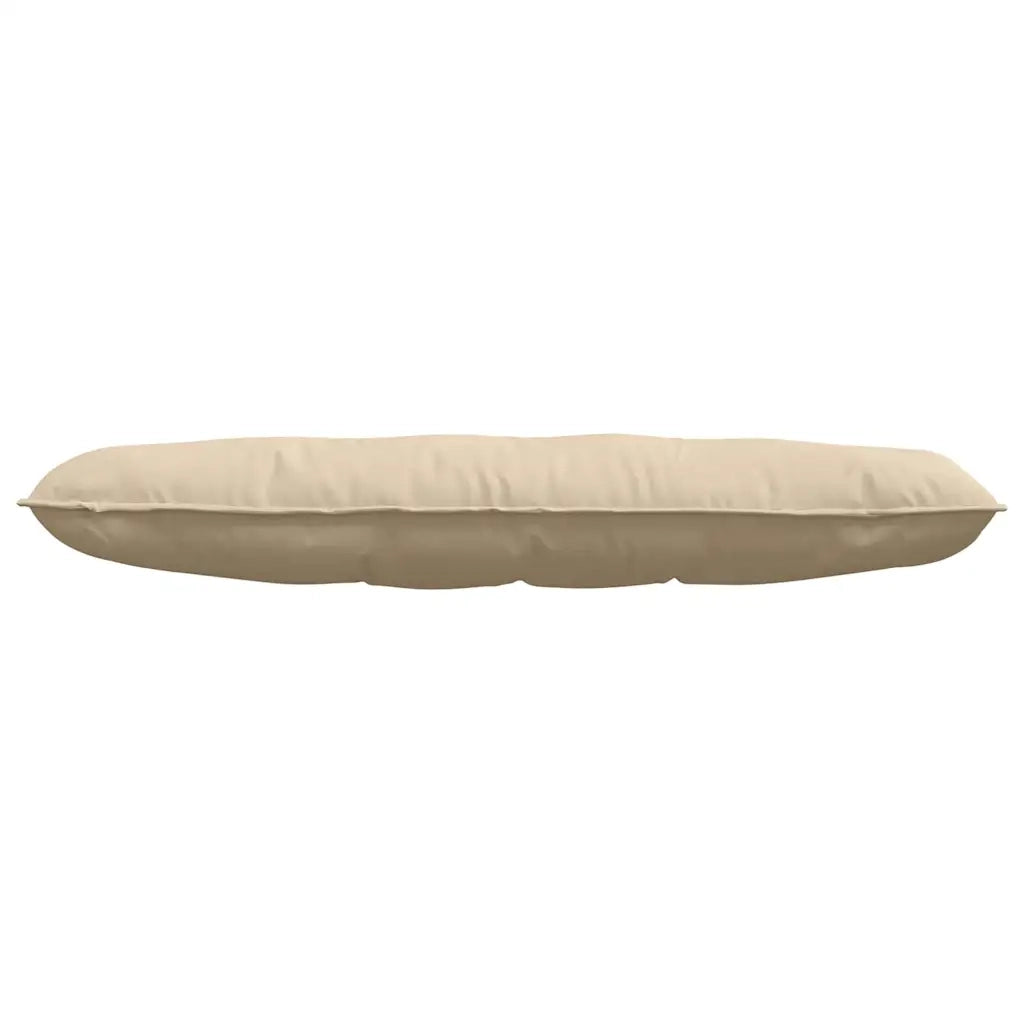 Cuscino per Schiena | Cuscino dorsale Crema 140 x 50 cm Tessuto in Microfibra