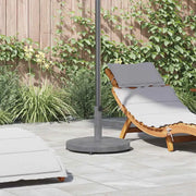 Base per ombrellone Aspetto Legno Grigio Scuro 48 x 48 x 32 cm 42010010