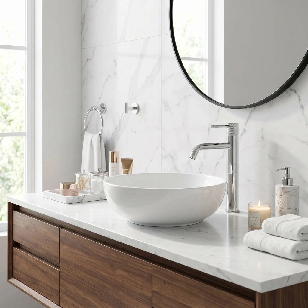 Rubinetto Da Lavabo Rea Venti Chrome High