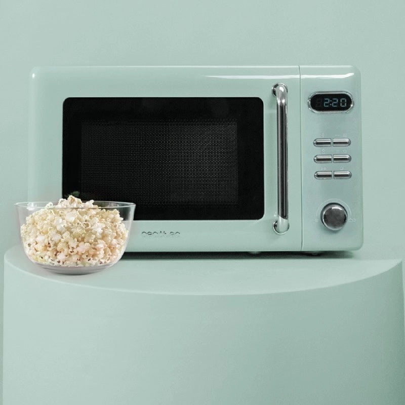 CECOTEC 01712 - Microonde 20l con grill proclean 5110 retro green