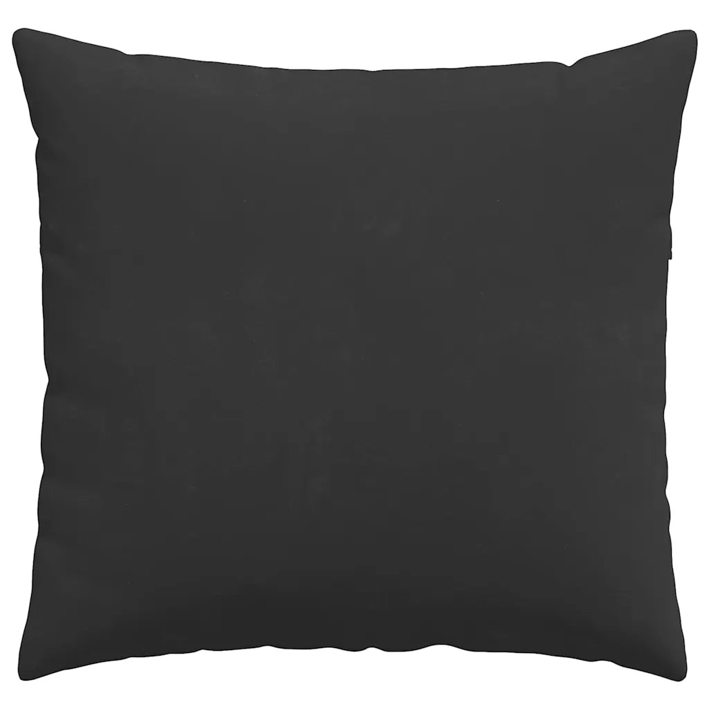 Cuscini da Divano 2 pcs Nero 50 x 50 cm Tessuto 42013986