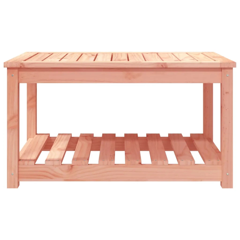 Tavolo da Giardino | Tavolino da esterno 82,5x50,5x45 cm in Legno Massello di Pino