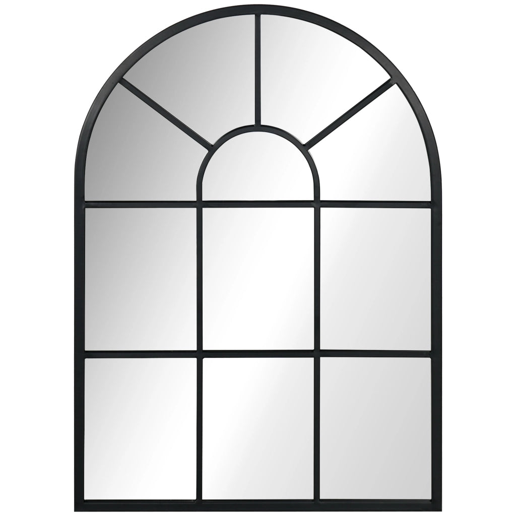 Specchio da Parete 50x70cm ¨C Zephmum ¨C Nero Moderno