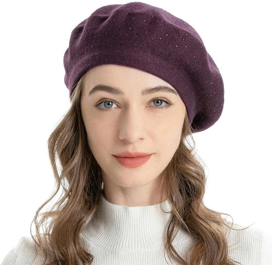 Cappello in Kasjmier - Stile Inversibile - Donna - Accessorio di Moda - Progettato con Stile