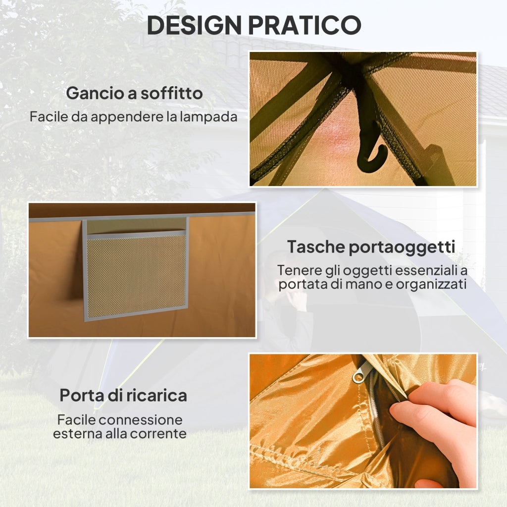 Tenda da Campeggio ¨C Minimal ¨C Arancione