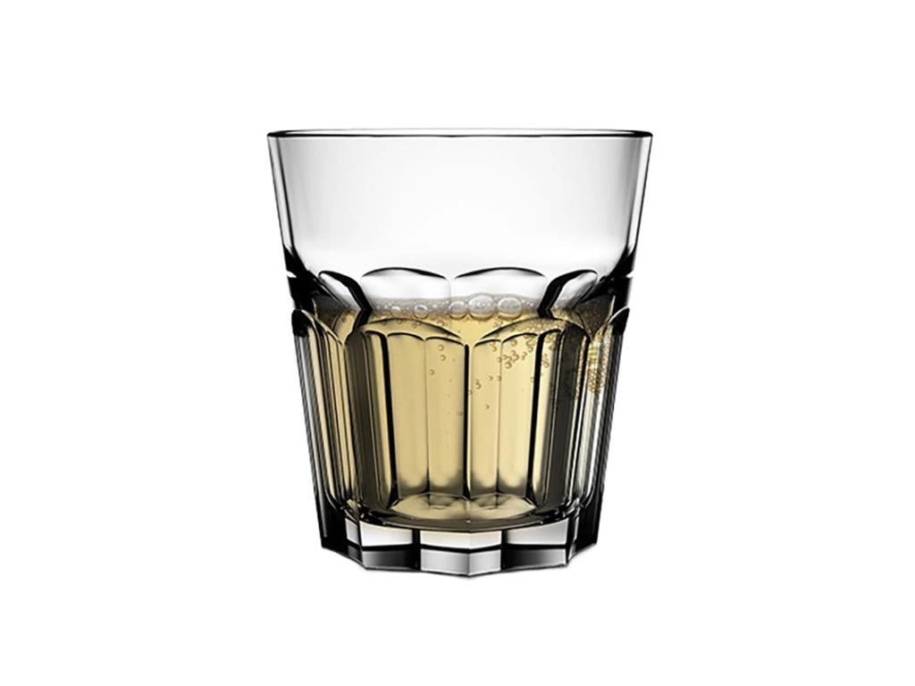 Set 6 Pezzi Bicchieri Impilabili in Vetro Strike 13 cl Cok