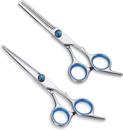 Kit di taglio e texturizzazione per capelli professionale - 2 pezzi per uso salon e domestico