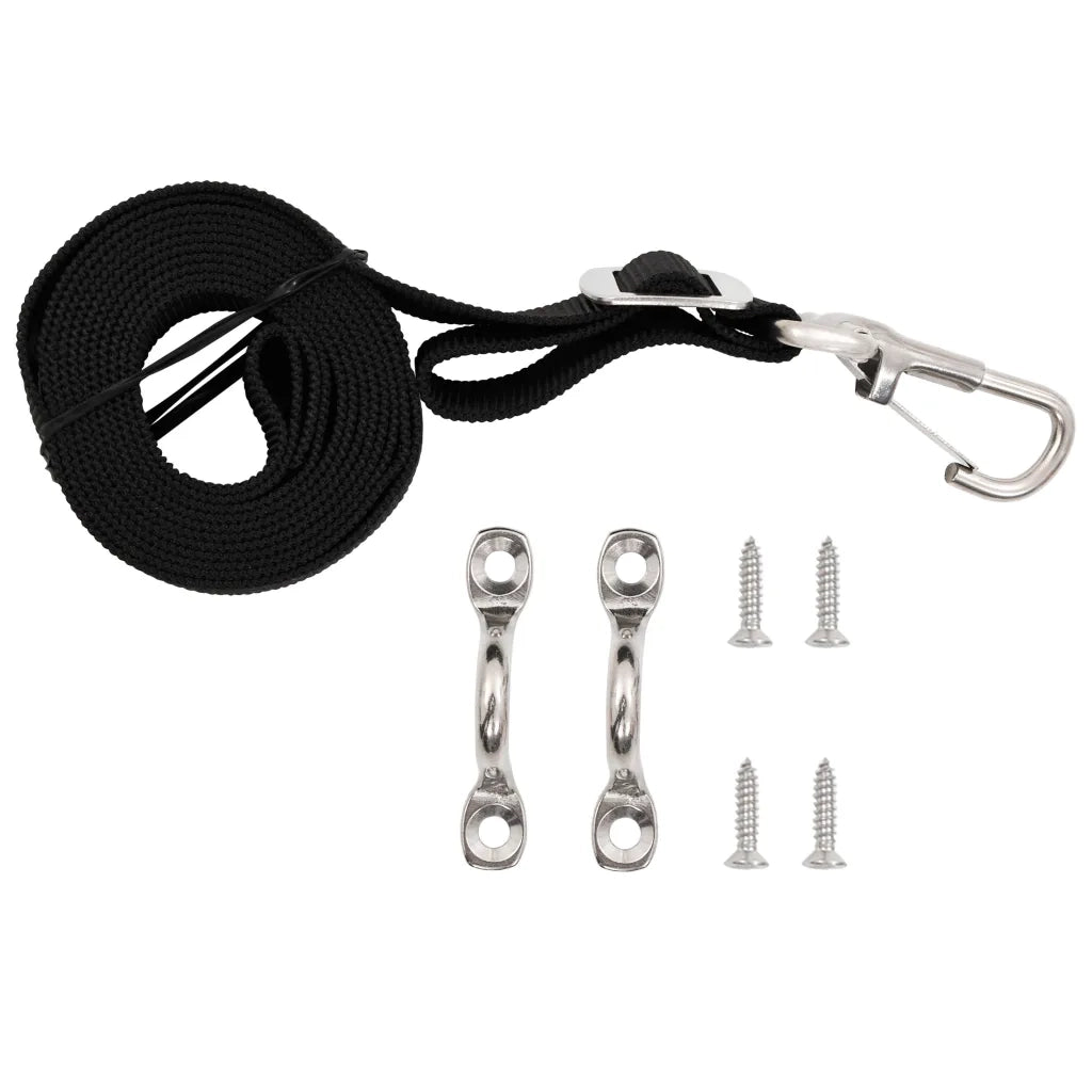 Cinghie per Tendalino Bimini 2 pz in Tessuto e Acciaio Inox CFW7913015