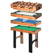 Tavolo da gioco 4 in 1 ¨C zephmum ¨C Legno 92x78x80 cm