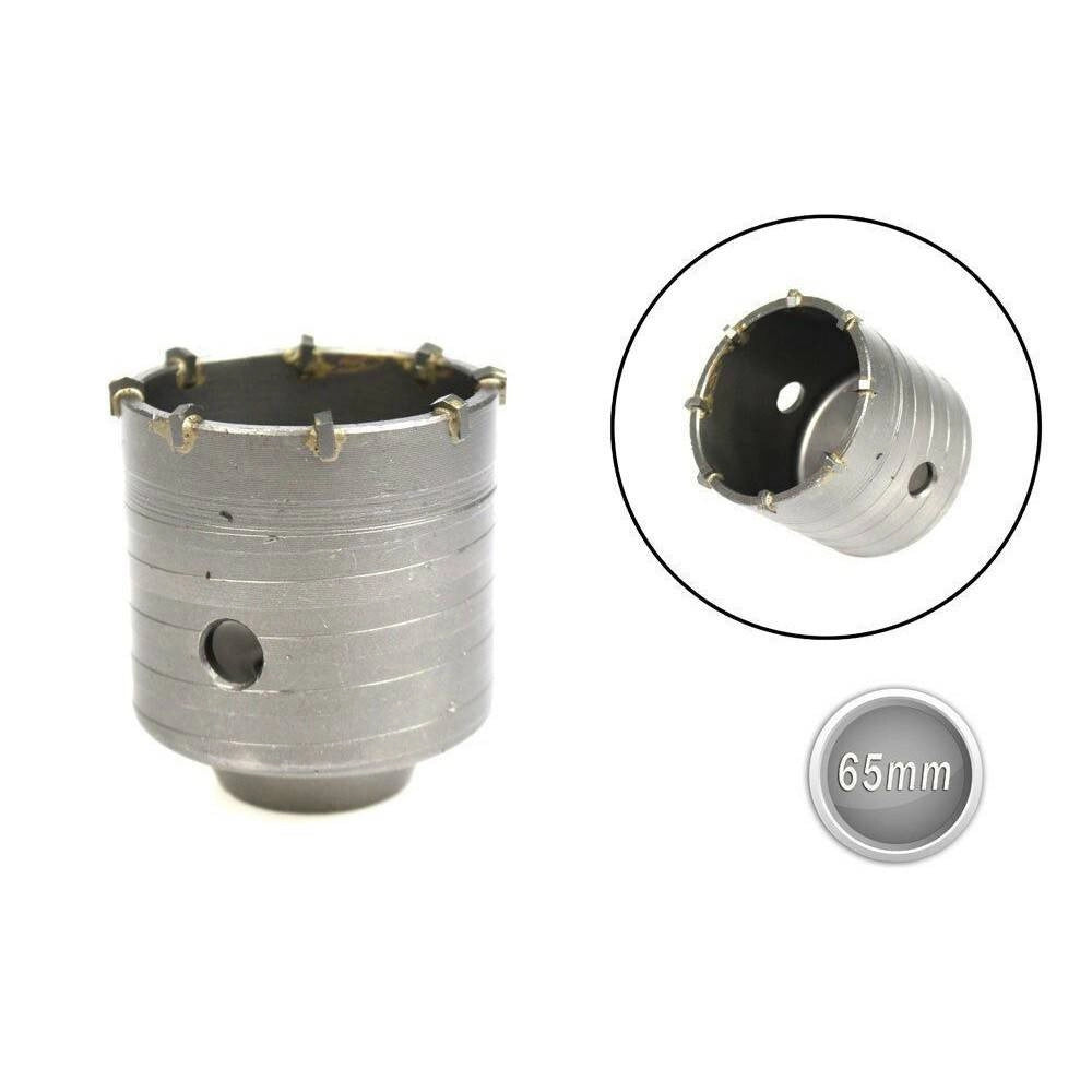 Trade Shop - Fresa Carotatrice A Tazza In Acciaio Diametro 65 Mm Per Muro Frese Fai Da Te -