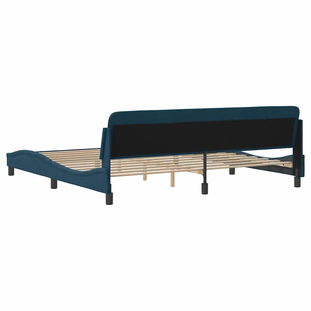 Giroletto Dover Blu 200x200 cm in Velluto 373256