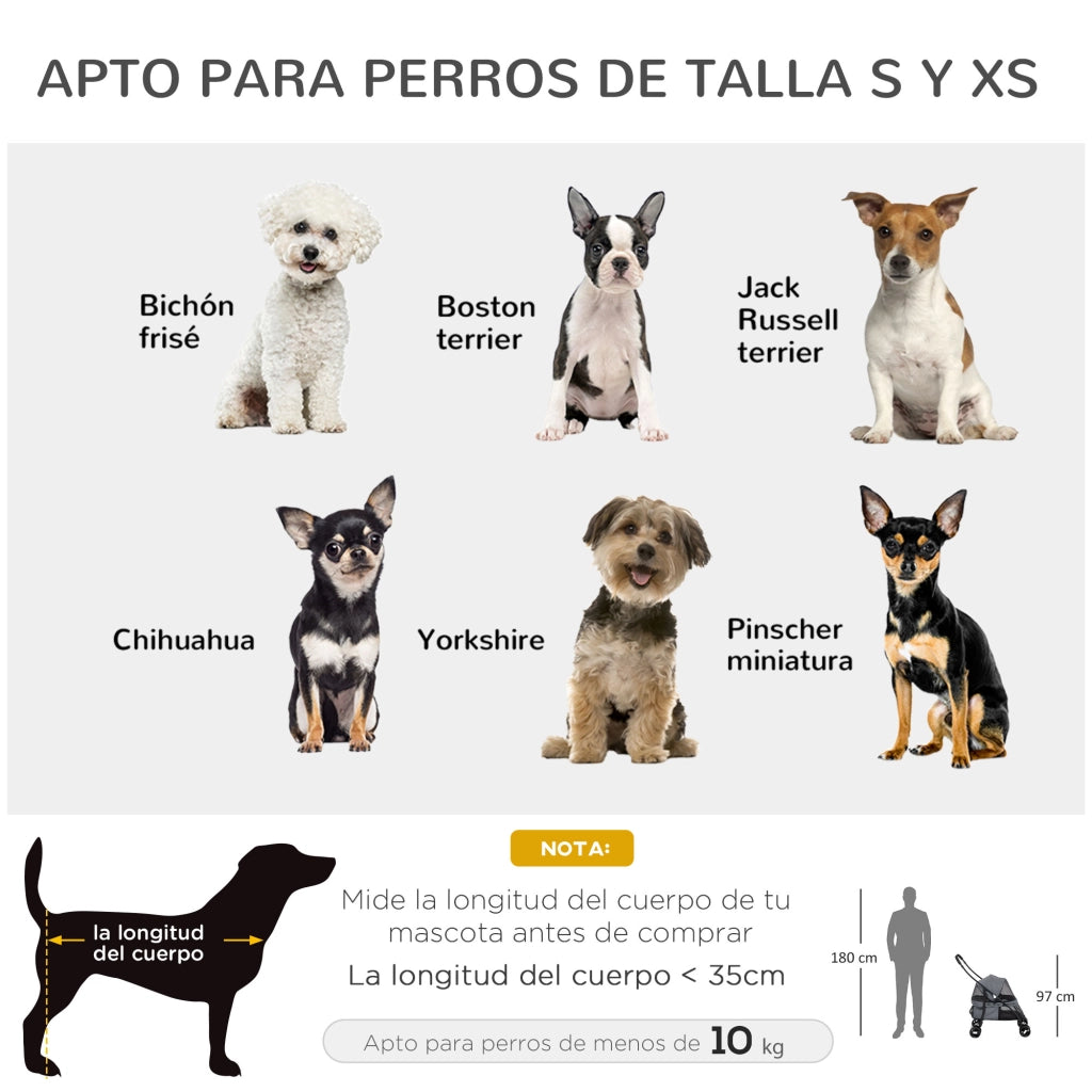 Casetta per Cani Piccoli Pieghevole ¨C Minimal ¨C Grigio Acciaio