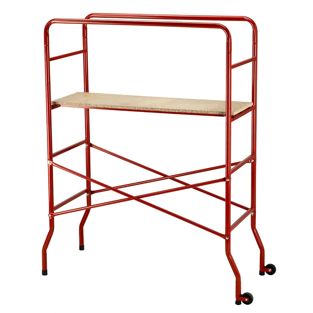 Mini Ponteggio Trabattello Scala con Ruote Portata max 100 Kg
