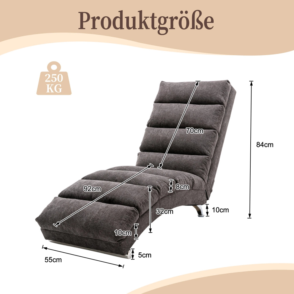 Divano relax - Zephmum - Supporto corporeo integrale, vibrazioni, tasche laterali