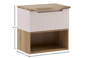 Set mobili bagno 60 cm con piano Nova Cashmere 60 cm