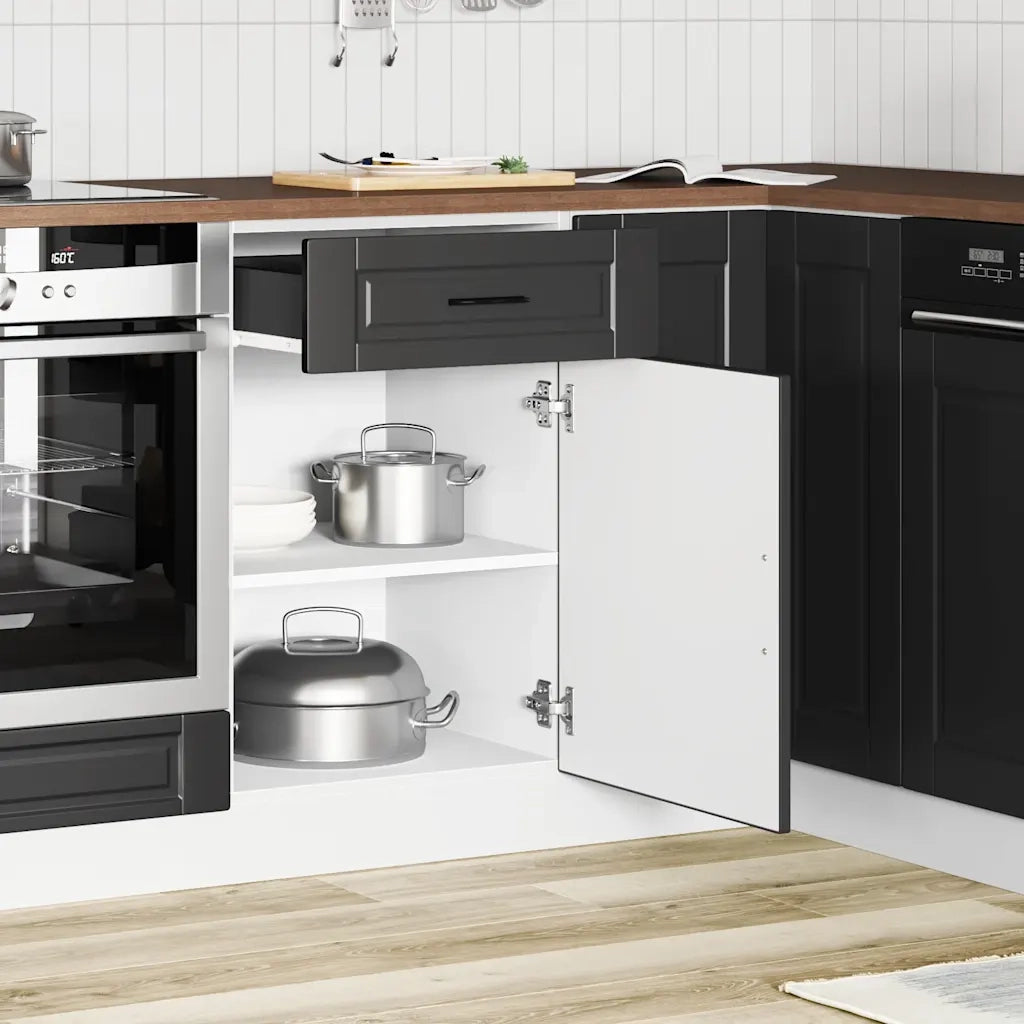 Base da Cucina Porto Nero in Legno Multistrato 853958
