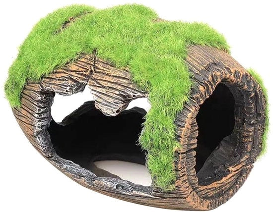Decorazione per acquario per piccoli animali con vasca rotta