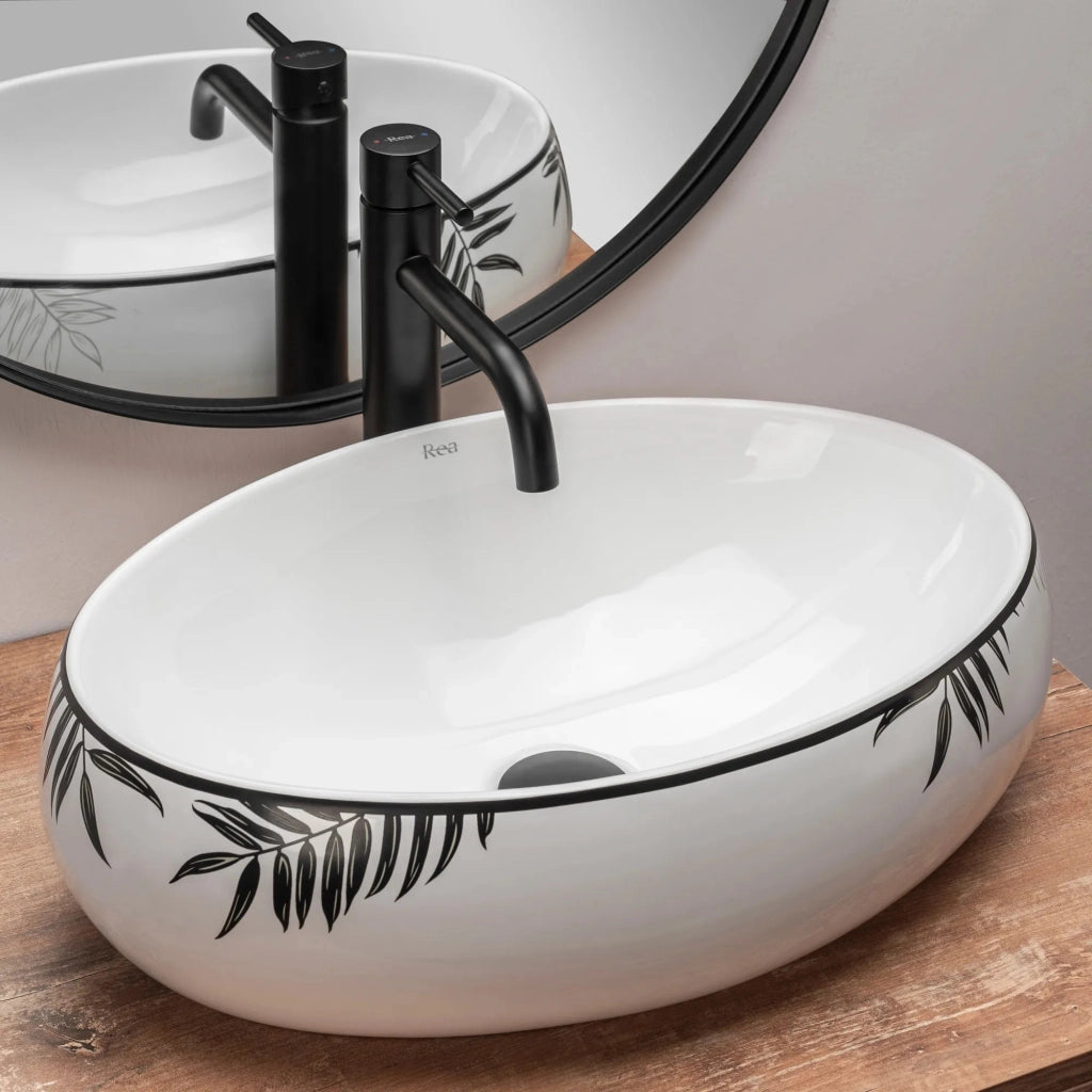 Lavabo Da Appoggio Rea Shila
