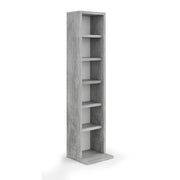 Vicco Scaffale porta cd Calcestruzzo 21 x 91.8 cm