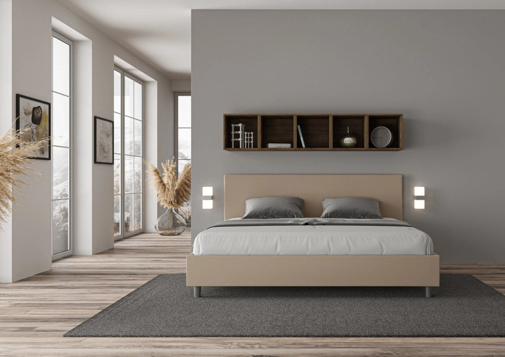 Letto Matrimoniale 160x190 cm con Rete Adele Tortora