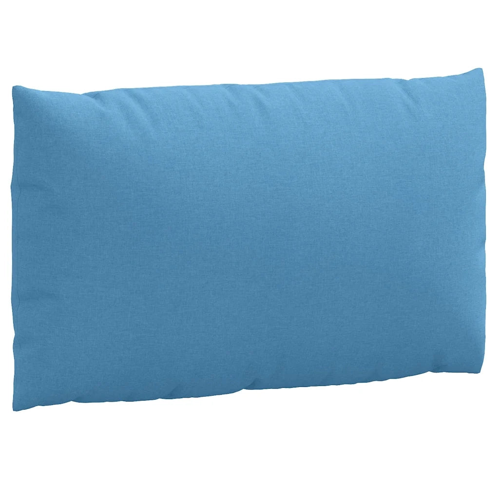 Cuscini per Pallet 3 pz Blu Mélange in Tessuto 4002656