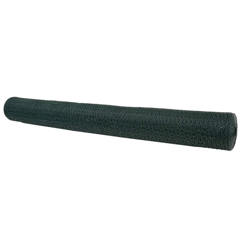 Recinzione Esagonale Verde 1,2 x 10 m PVC 42005349