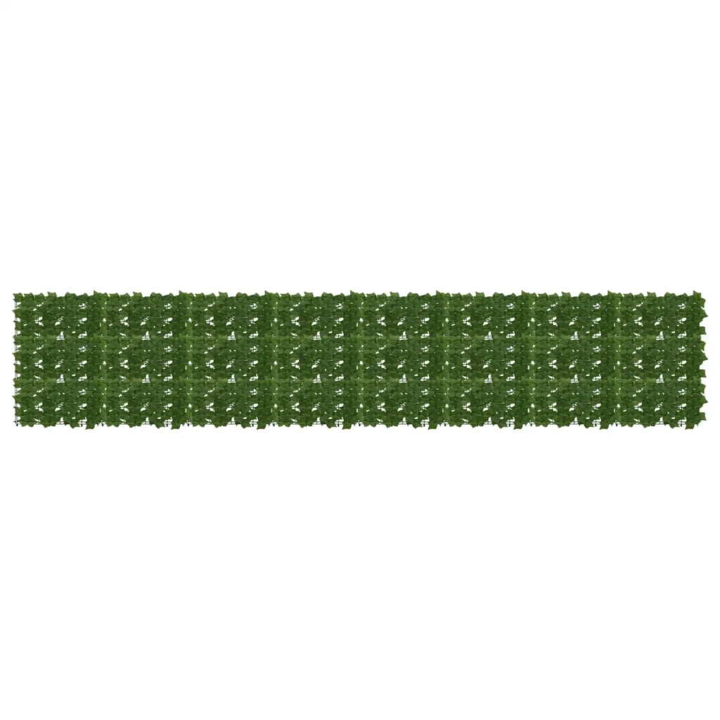 Schermo per balcone con foglie Verde 400 x 75 cm 42040654