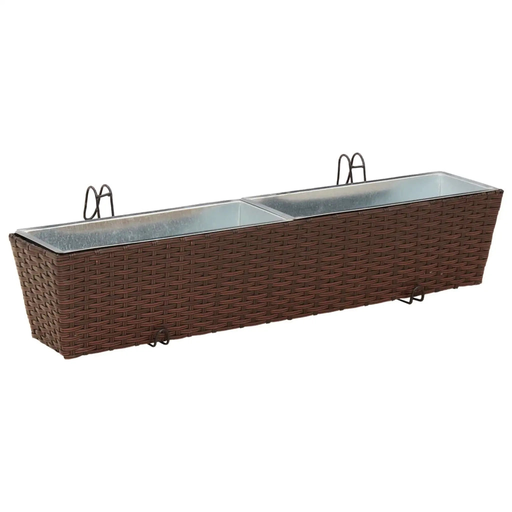 Ringhiera 2 pcs 80 x 17 x 17 cm Metallo 42026969