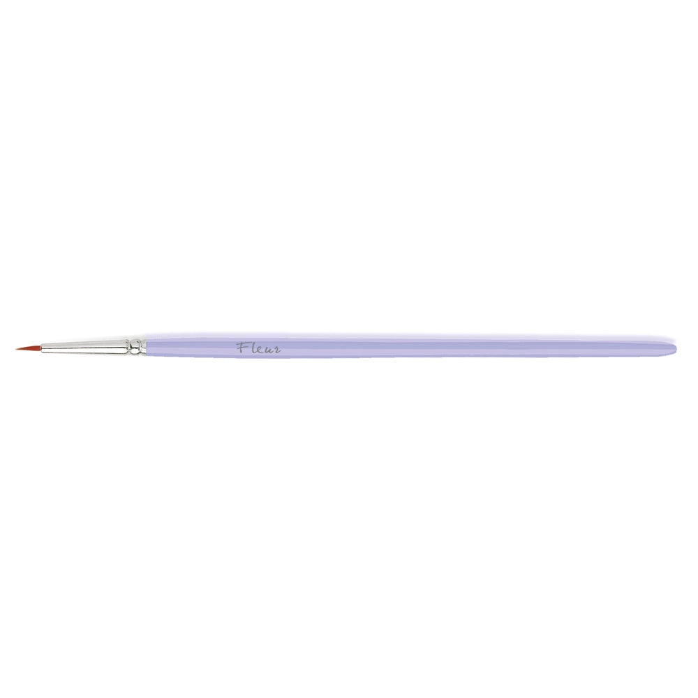 Pennello Fleur Punta a Tonda Sintetico per Pittura Decorazioni Formato: N 01