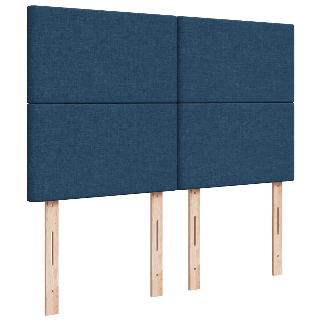 Giroletto a Molle con Materasso Blu 160x200 cm in Tessuto 3290538