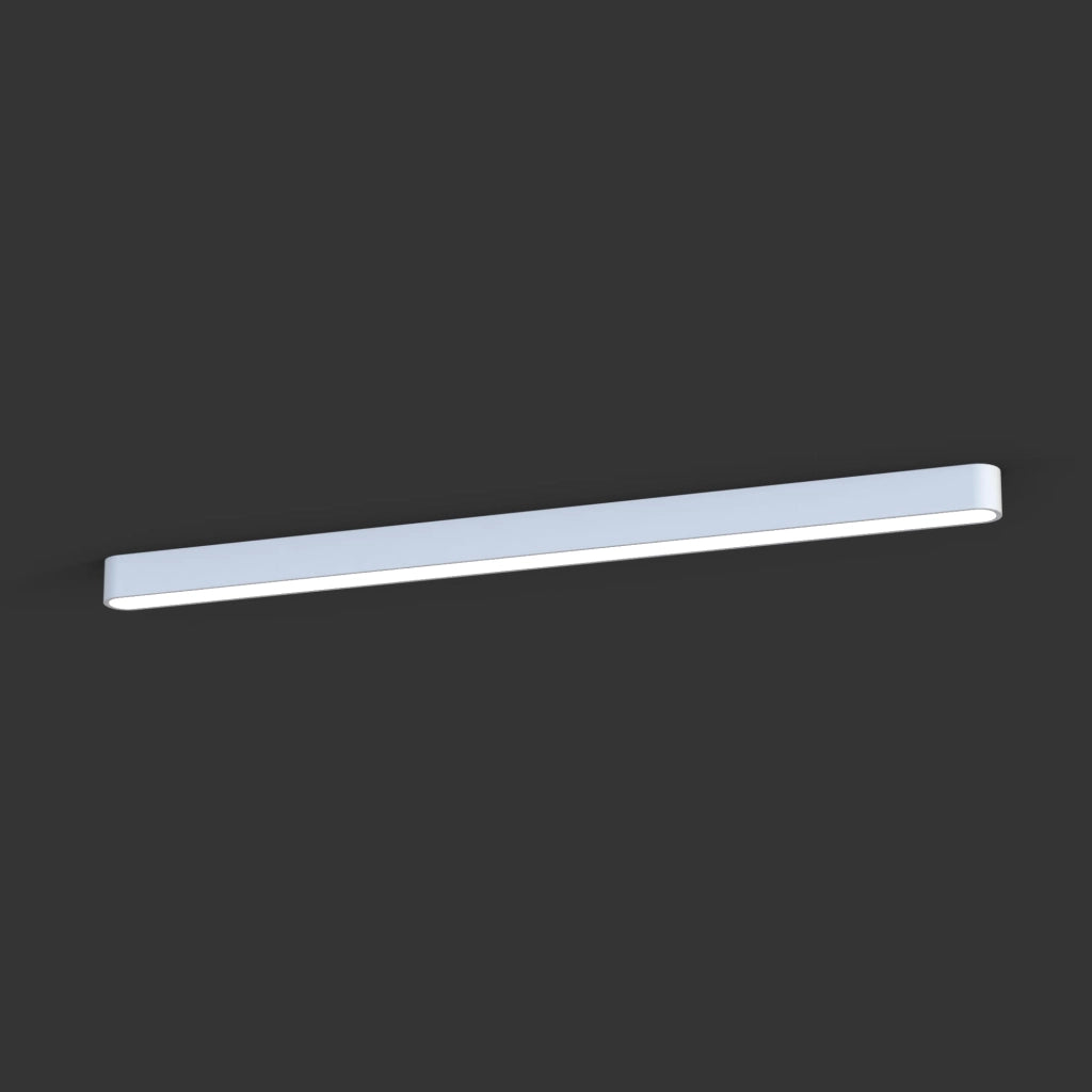 Nowodvorski Soft Ceiling plafoniera bianca 125cm LED T8
