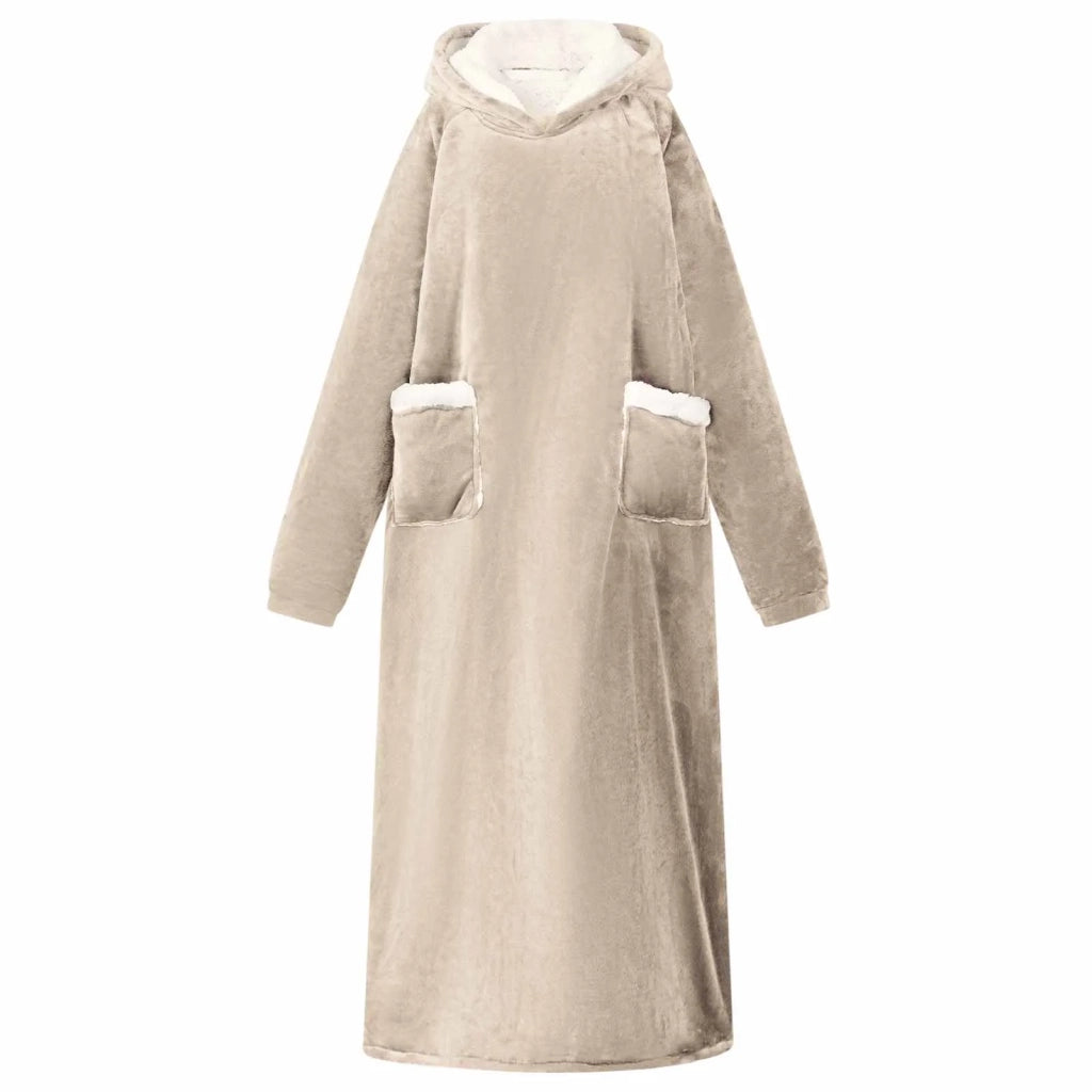 Felpa coperta Beige M Pile e Flanella 42017183