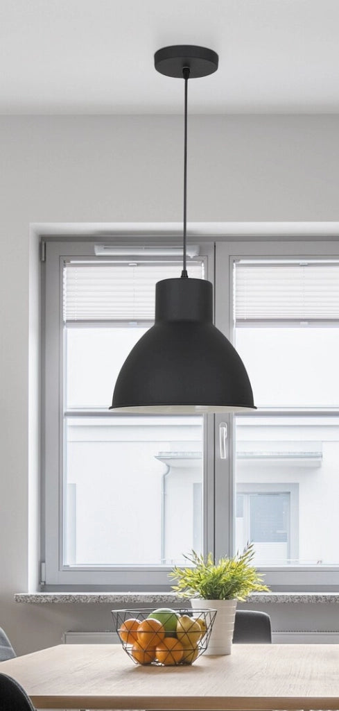 Suspensione industriale Rabalux Derek E27 60W antracite