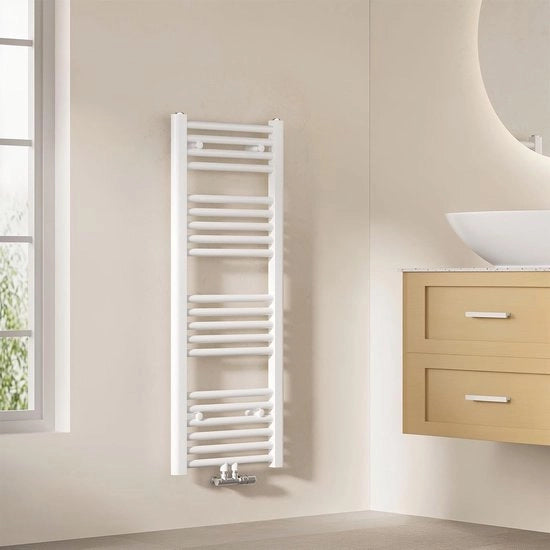 Riscaldatore per bagno 400x1000mm - Asciugacapelli e Riscaldamento con Connesso al Centro