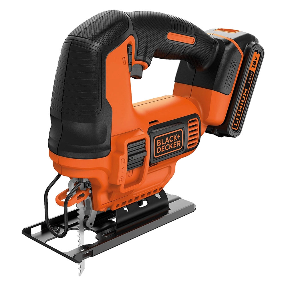SEGHETTO ALTERNATIVO A BATTERIA 'BDCJS18-QW' 18V - 2 Ah Litio  - BLACK DECKER