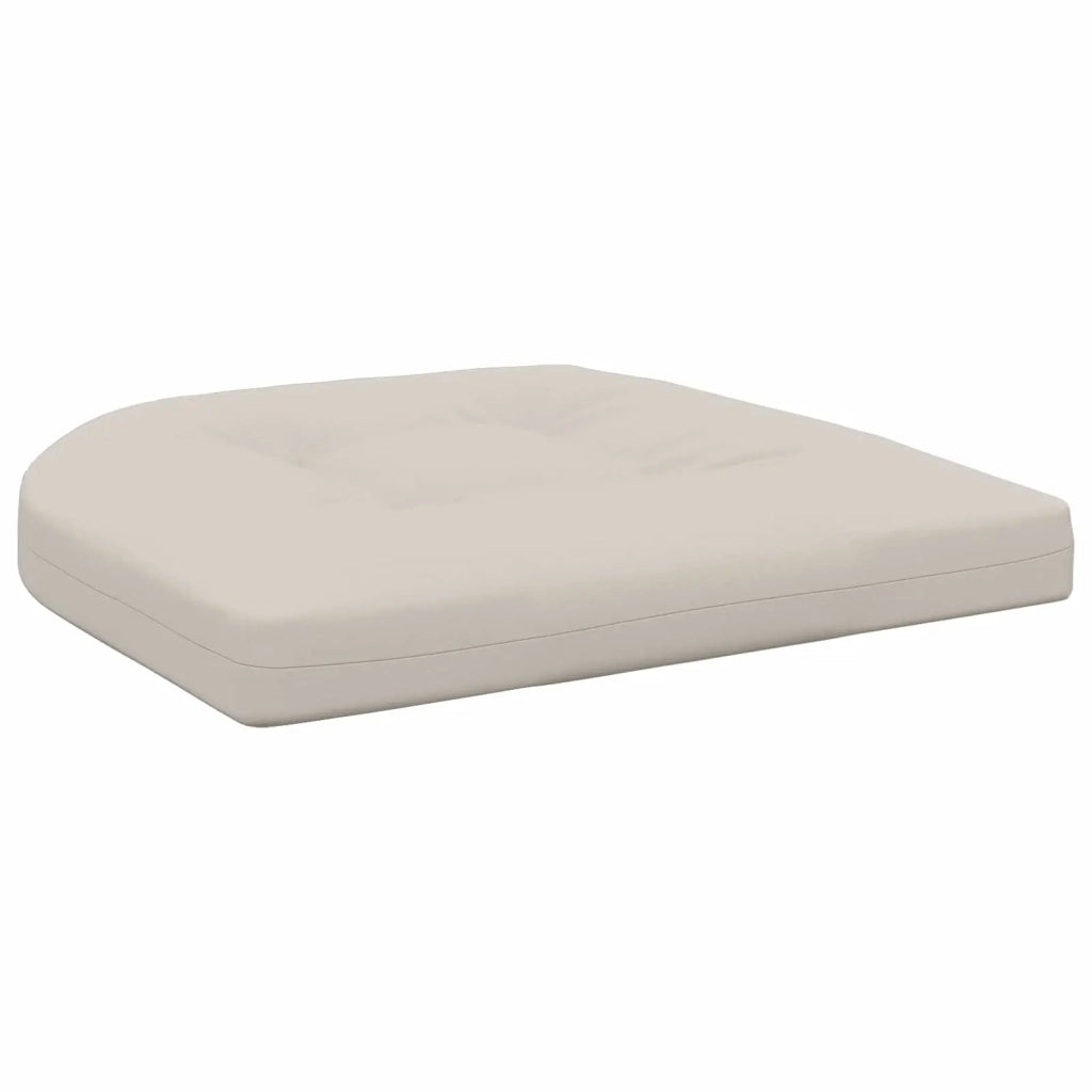Cuscini per Sedia in 4 Pezzi 4 pz 100% Poliestere Bianco 945313