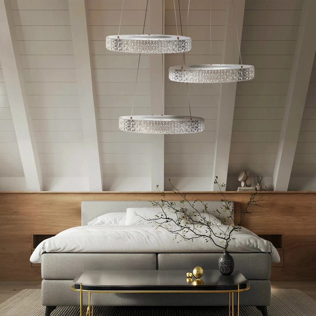 Lampada Led Ms001-cp Rose Gold 40cm